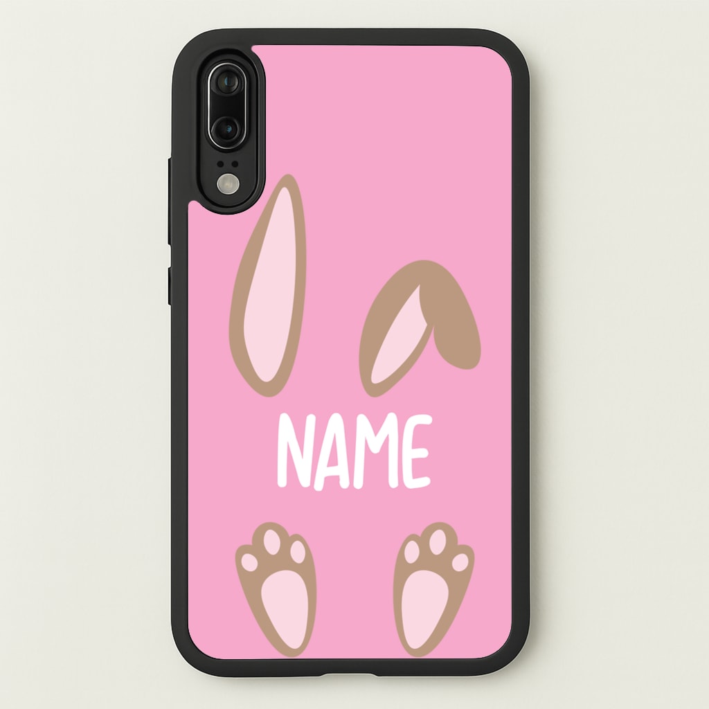 Brown Bunny Personalised - Easter Phone Case for Huawei P20
