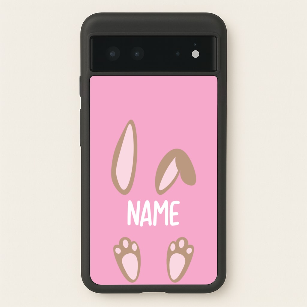 Brown Bunny Personalised - Easter Phone Case for Google Pixel 6