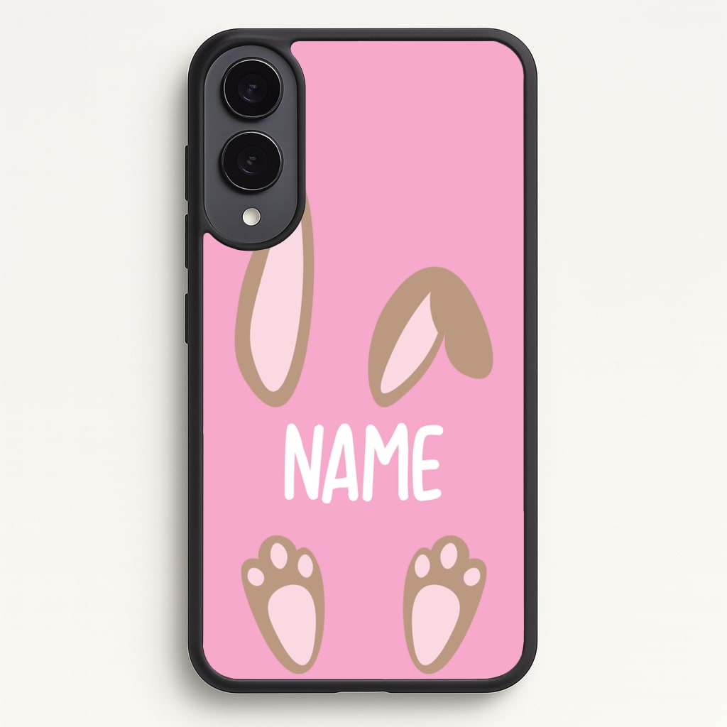 Brown Bunny Personalised - Easter Phone Case for Galaxy S25 Edge