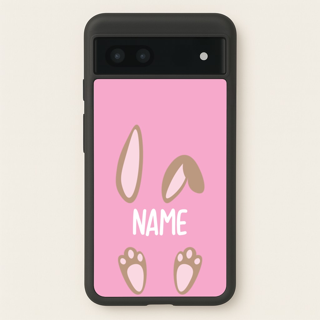 Brown Bunny Personalised - Easter Phone Case for Google Pixel 7a