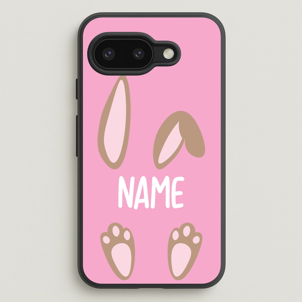 Brown Bunny Personalised - Easter Phone Case for Google Pixel 9a