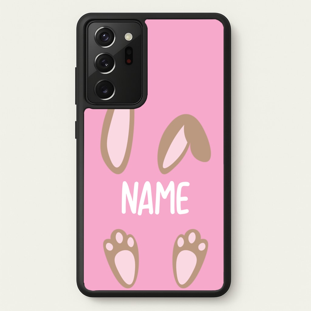 Brown Bunny Personalised - Easter Phone Case for Galaxy Note 20 Ultra