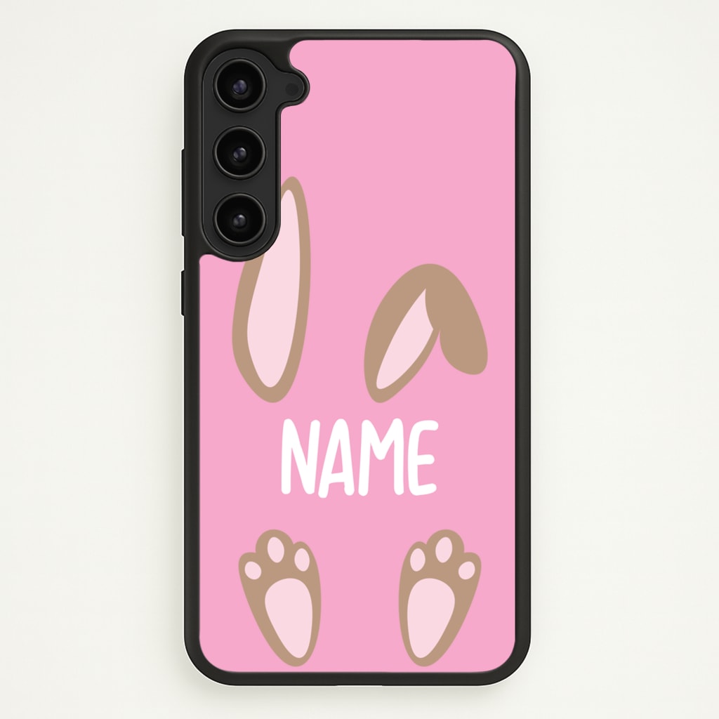 Brown Bunny Personalised - Easter Phone Case for Galaxy S23