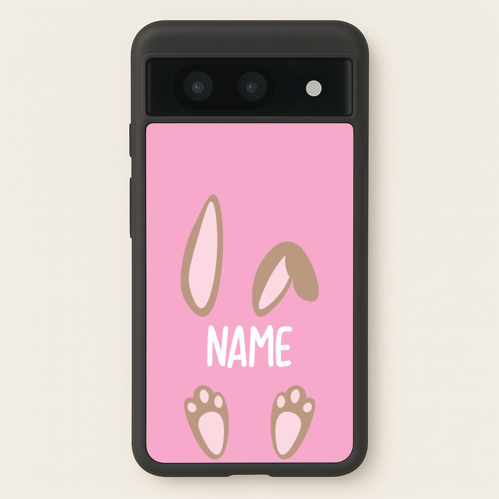 Brown Bunny Personalised - Easter Phone Case for Google Pixel 8a