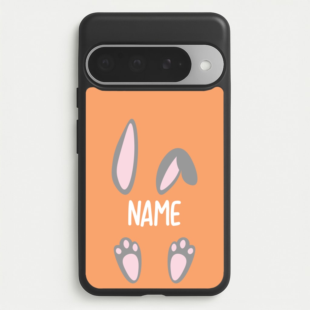 Grey Bunny Personalised Phone Case for Google Pixel 10 Pro XL