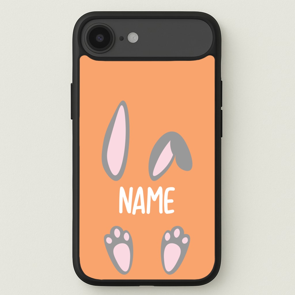 Grey Bunny Personalised Phone Case for iPhone 17 Air