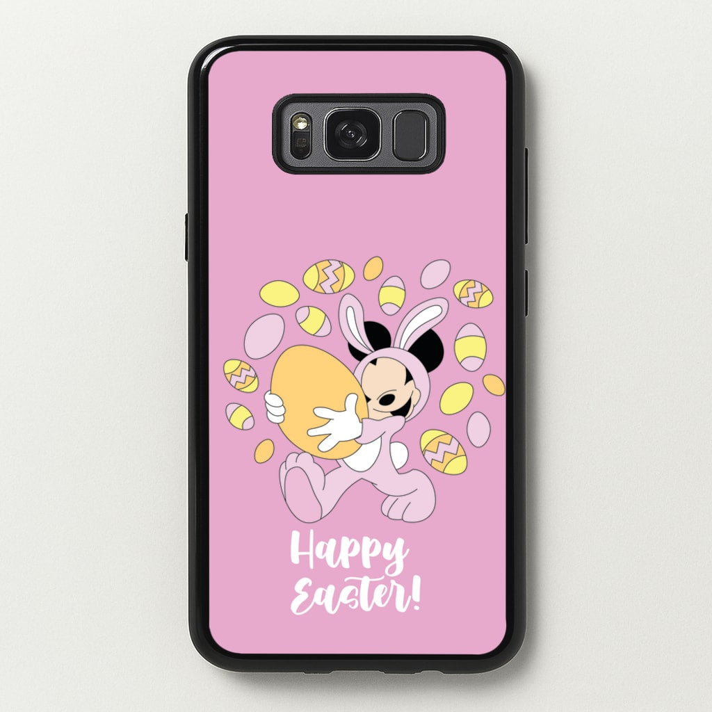 Happy Easter Pink - Easter Phone Case for Galaxy S8 Plus