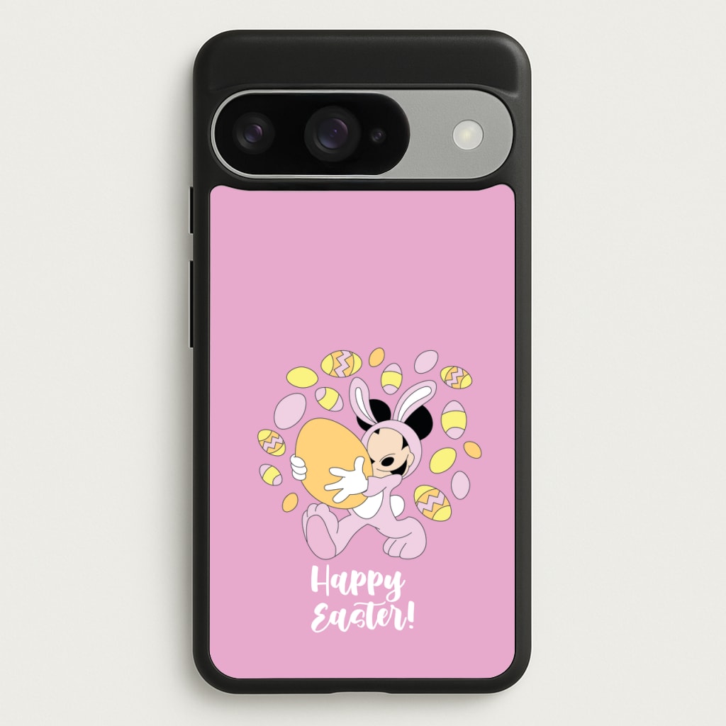 Happy Easter Pink Phone Case for Google Pixel 10 / 10 Pro
