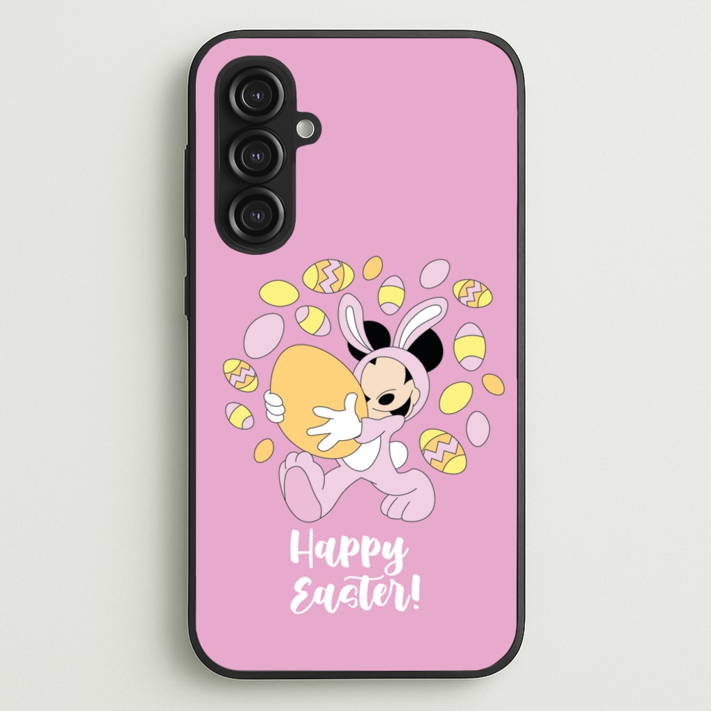 Happy Easter Pink - Easter Phone Case for Galaxy S23FE