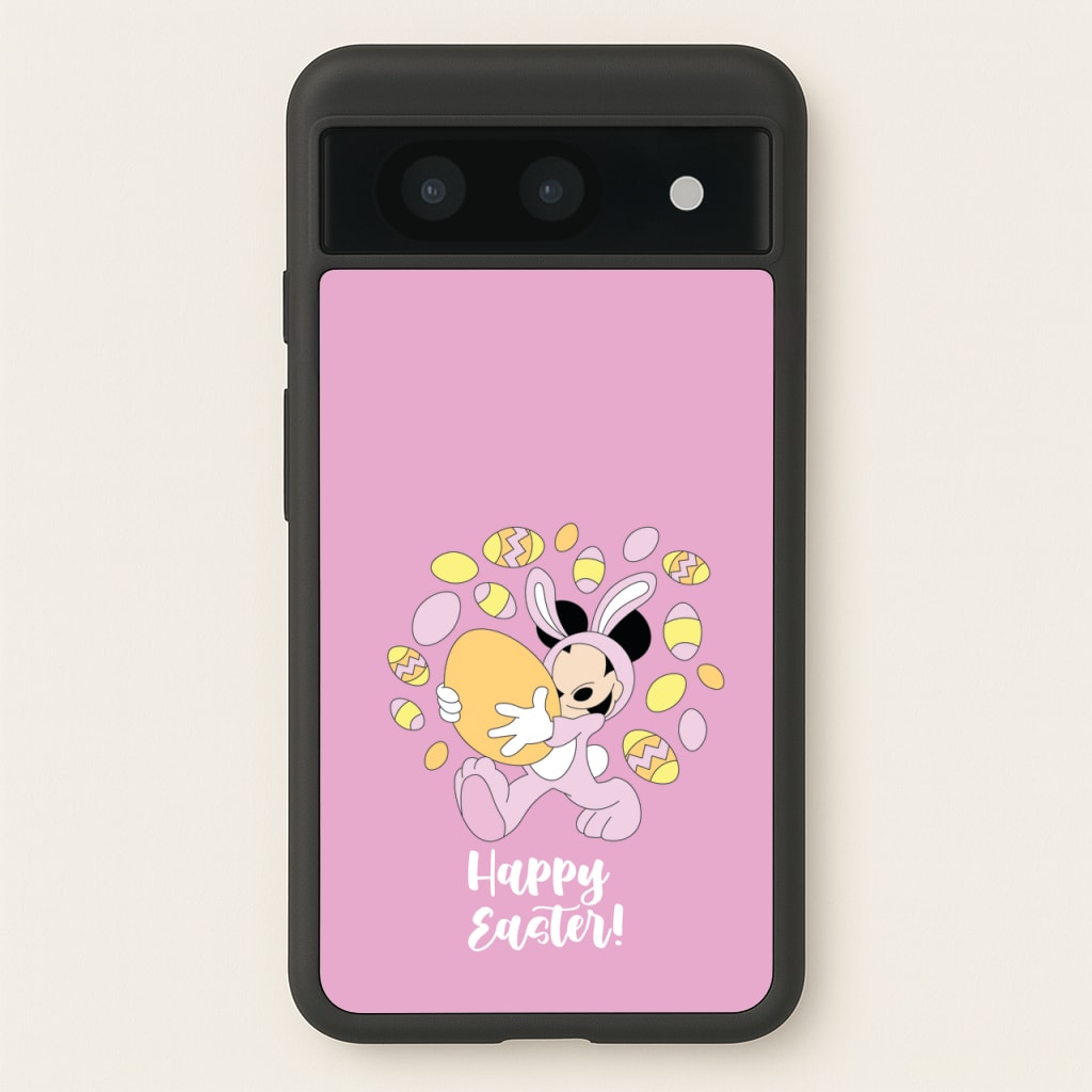 Happy Easter Pink - Easter Phone Case for Google Pixel 8a