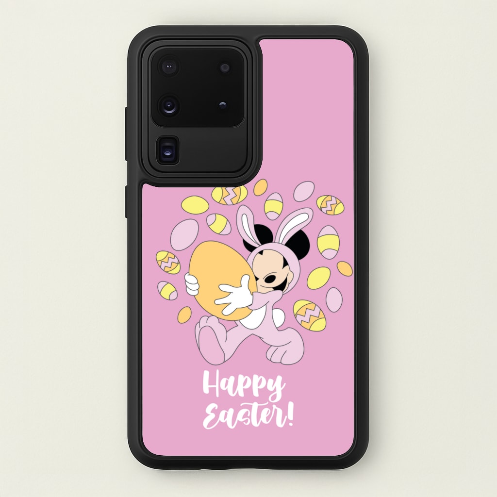 Happy Easter Pink - Easter Phone Case for Galaxy S20 Ultra