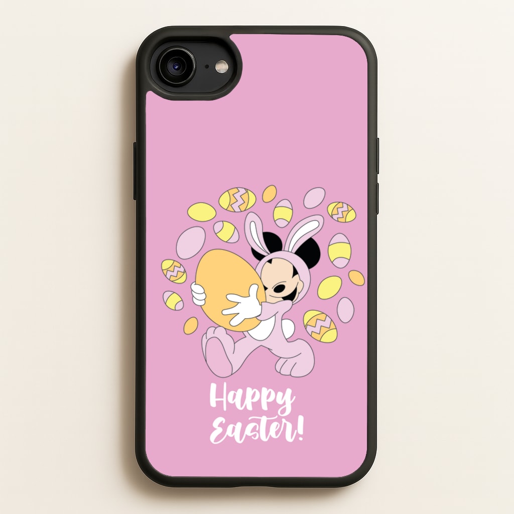 Happy Easter Pink - Easter Phone Case for iPhone 6 / 7 / 8 / SE