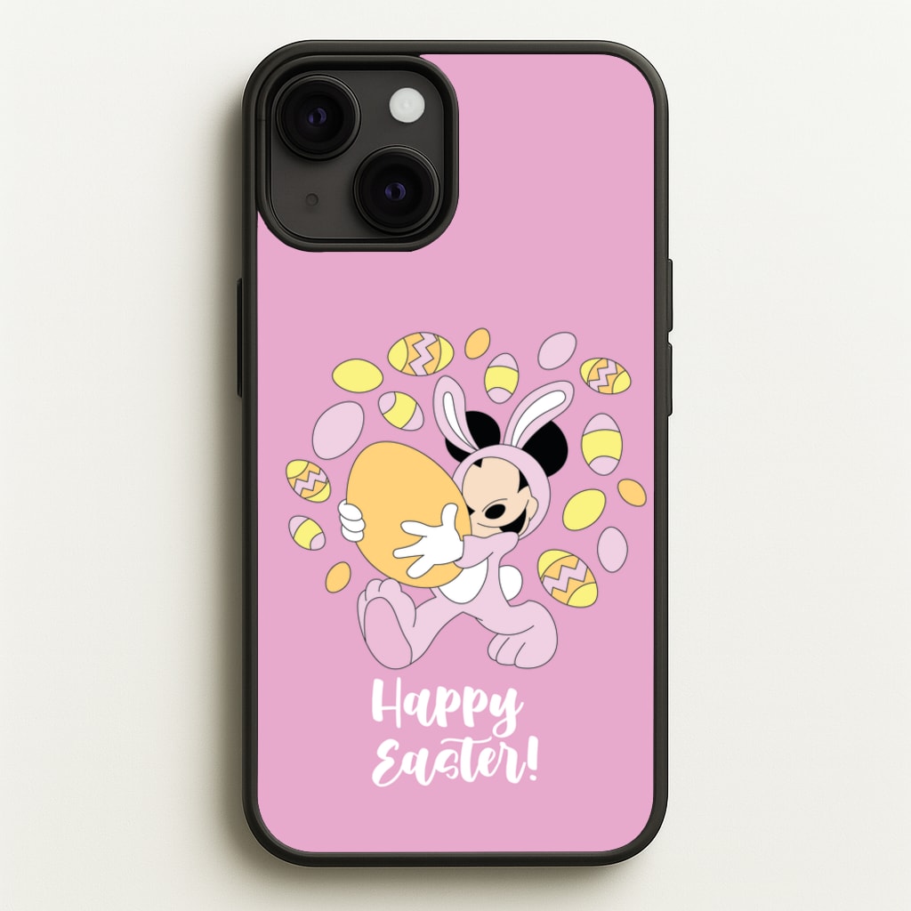 Happy Easter Pink - Easter Phone Case for iPhone 13 Mini
