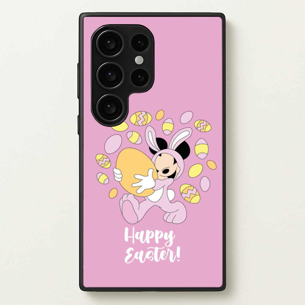 Happy Easter Pink - Easter Phone Case for Galaxy S24 Ultra
