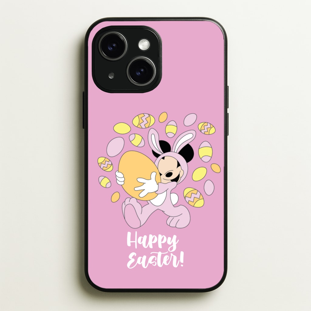 Happy Easter Pink - Easter Phone Case for iPhone 15