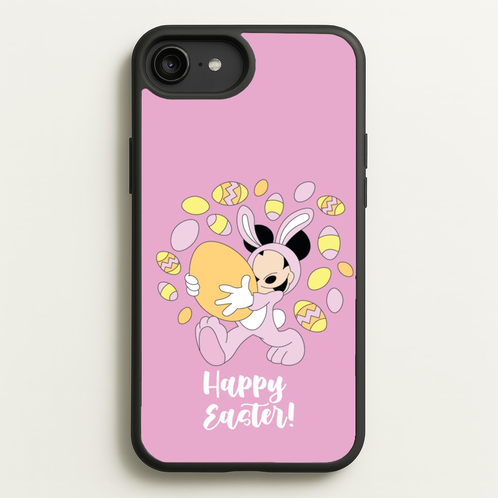 Happy Easter Pink - Easter Phone Case for iPhone 6 Plus / 7 Plus / 8 Plus