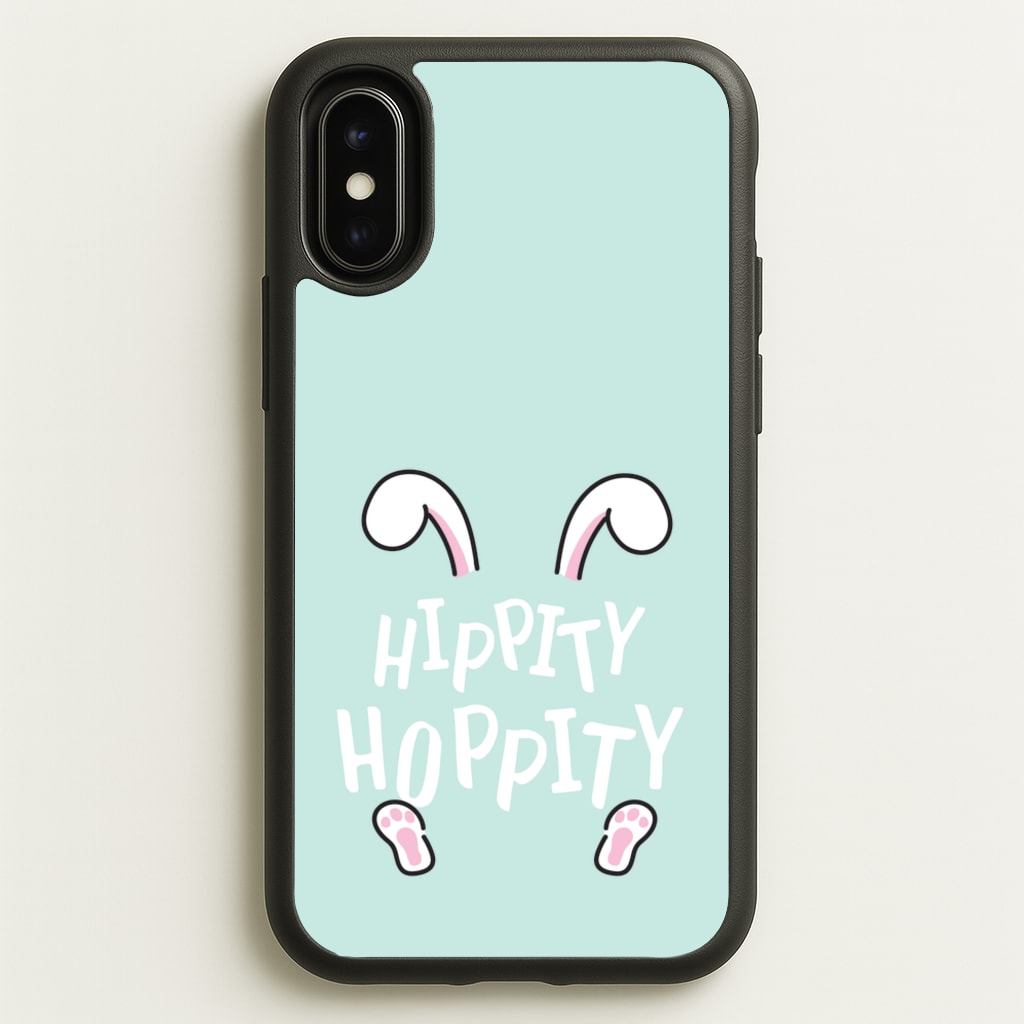 Hippity Hoppity - Easter Phone Case for iPhone X / XS