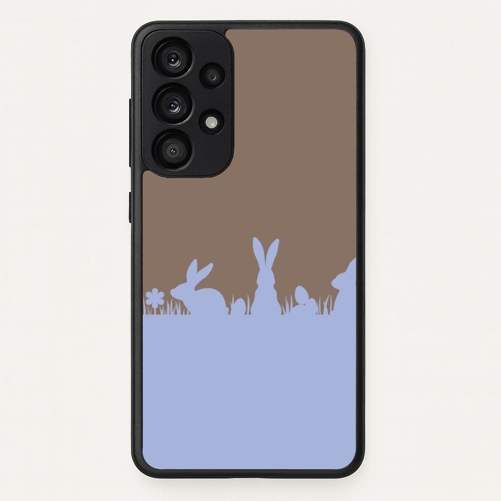Bunny Outline - Easter Phone Case for Galaxy A53