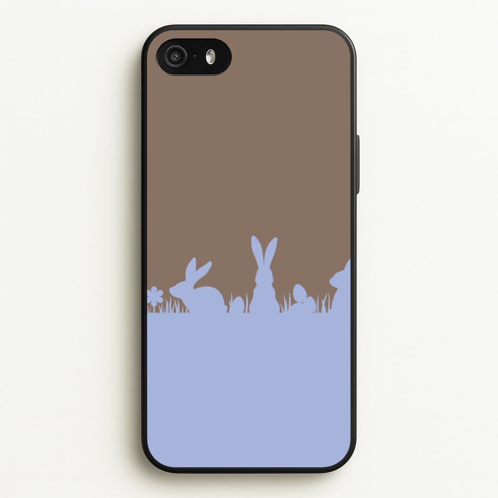 Bunny Outline - Easter Phone Case for iPhone 5 / 5s / SE 2016