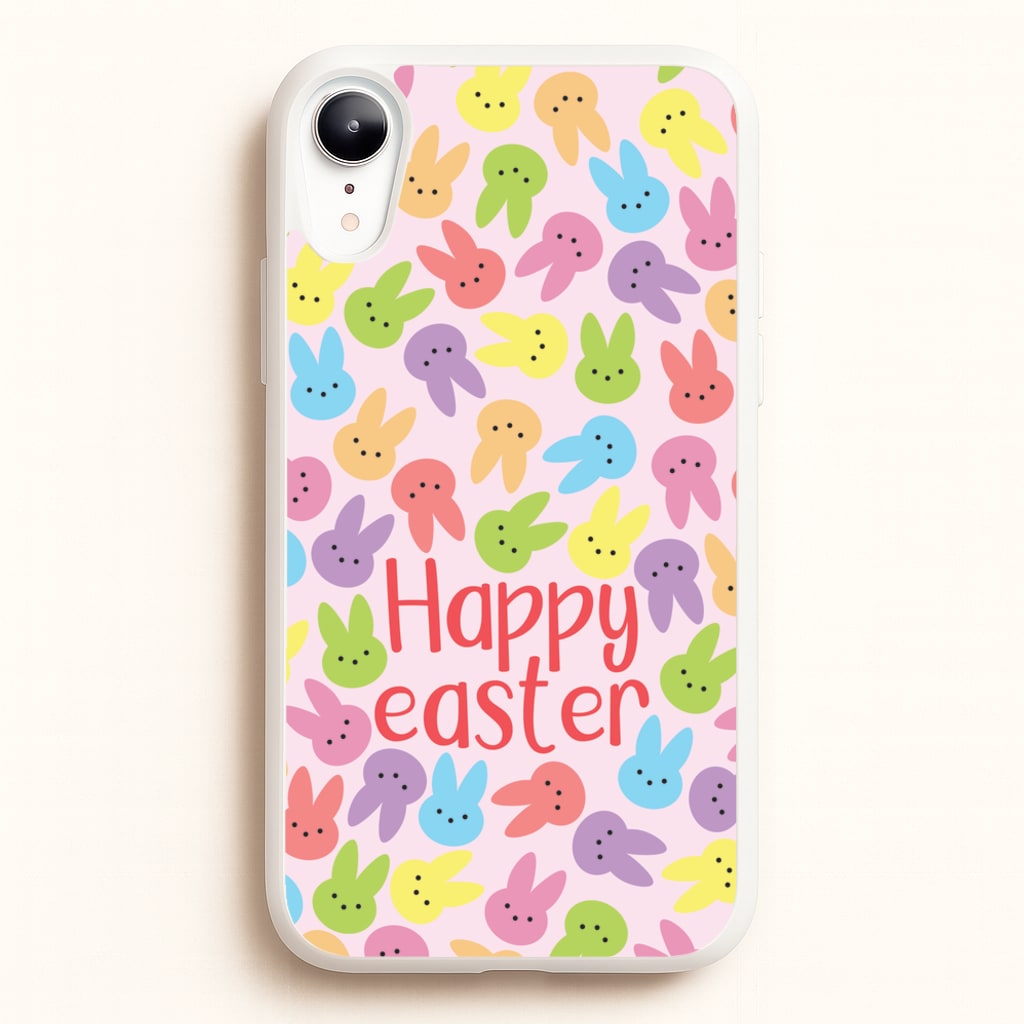 Bunny Pattern - Easter Phone Case for iPhone XR