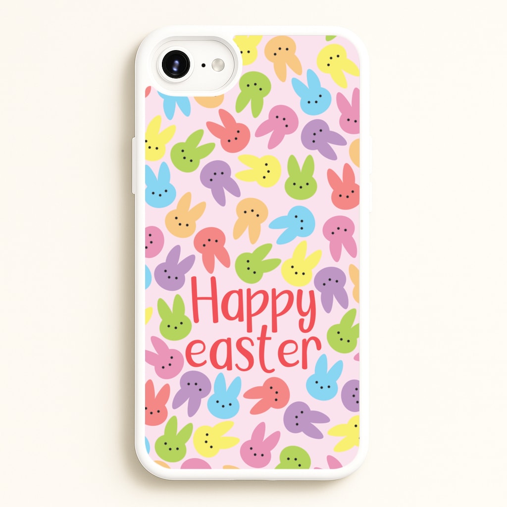 Bunny Pattern - Easter Phone Case for iPhone 6 / 7 / 8 / SE