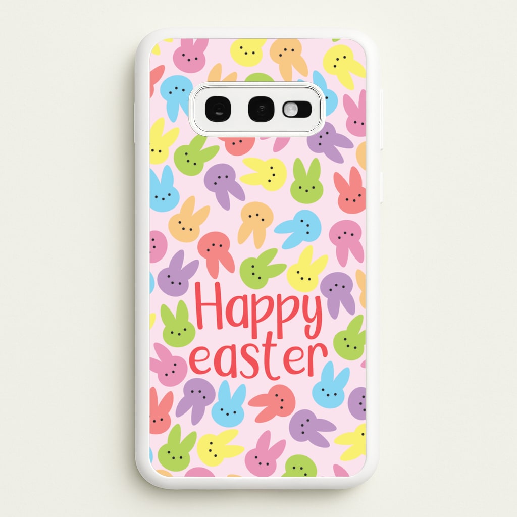 Bunny Pattern - Easter Phone Case for Galaxy S10e