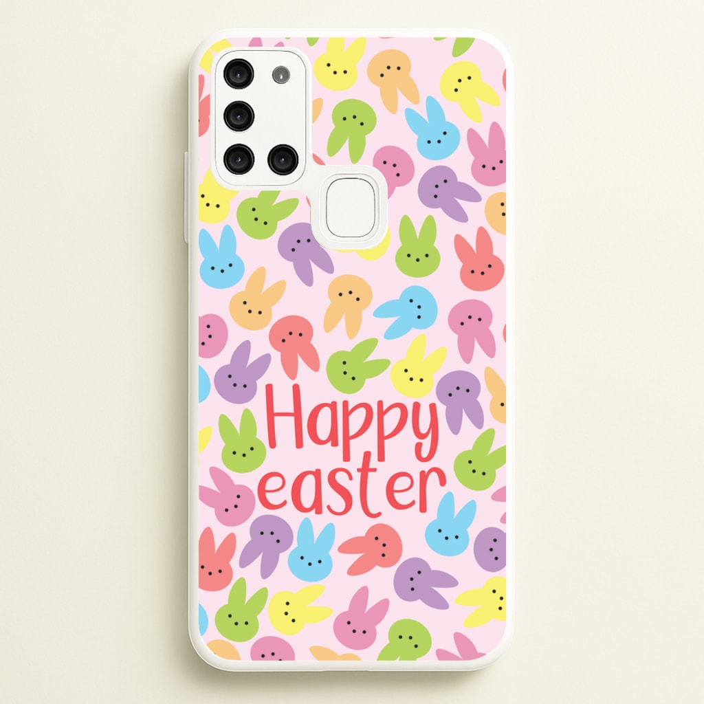 Bunny Pattern - Easter Phone Case for Galaxy A21s