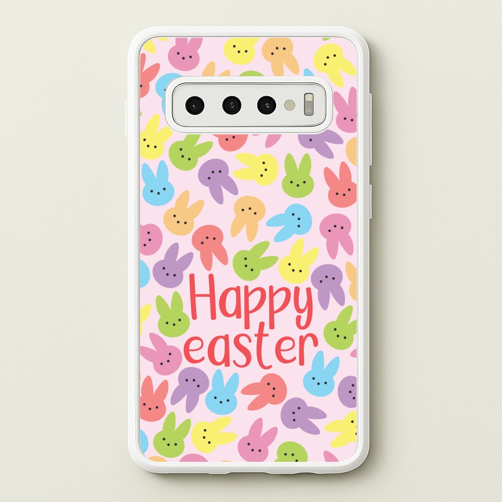 Bunny Pattern - Easter Phone Case for Galaxy S10