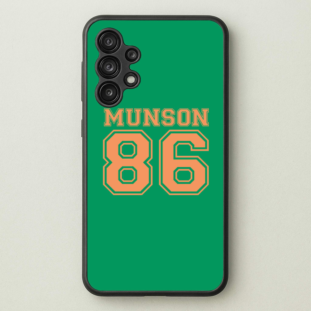 Munson 86 - Green - Stranger Things Phone Case for Galaxy A13