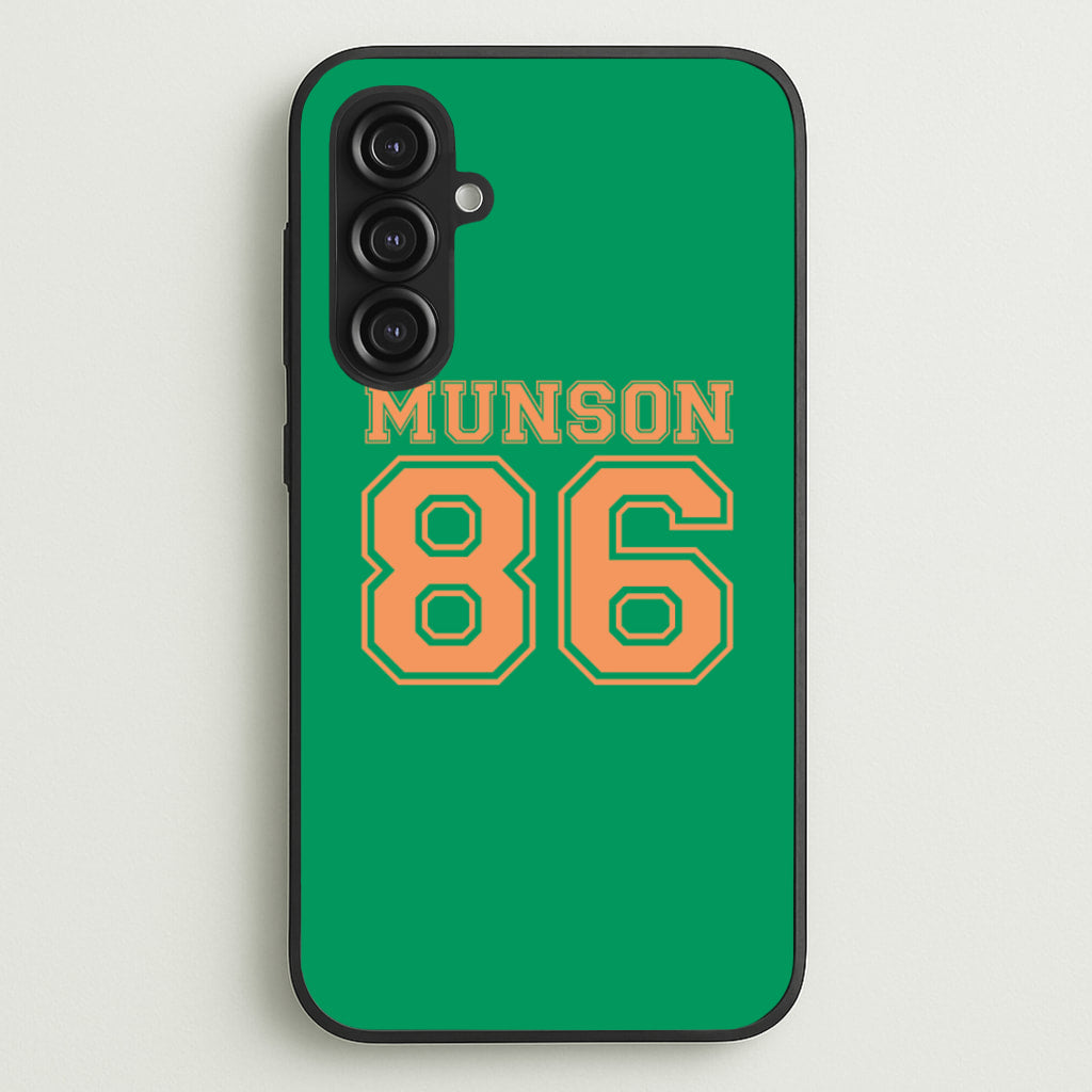 Munson 86 - Green - Stranger Things Phone Case for Galaxy S23FE