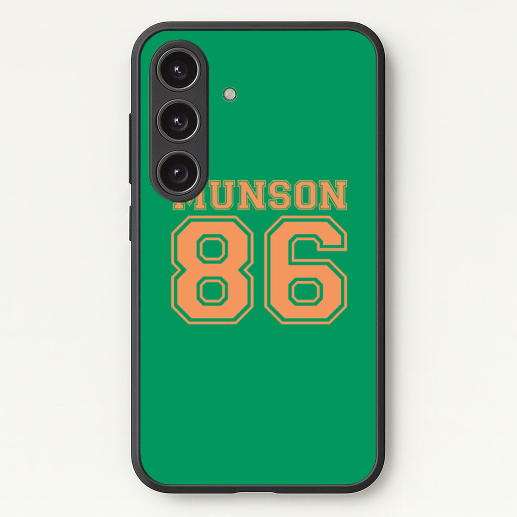 Munson 86 - Green - Stranger Things Phone Case for Galaxy S24 Plus