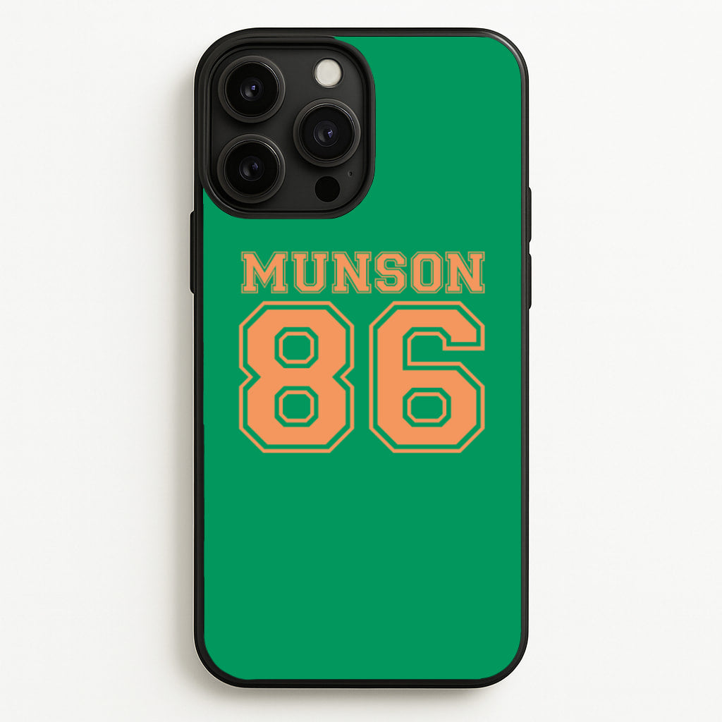 Munson 86 - Green - Stranger Things Phone Case for iPhone 13 Pro Max