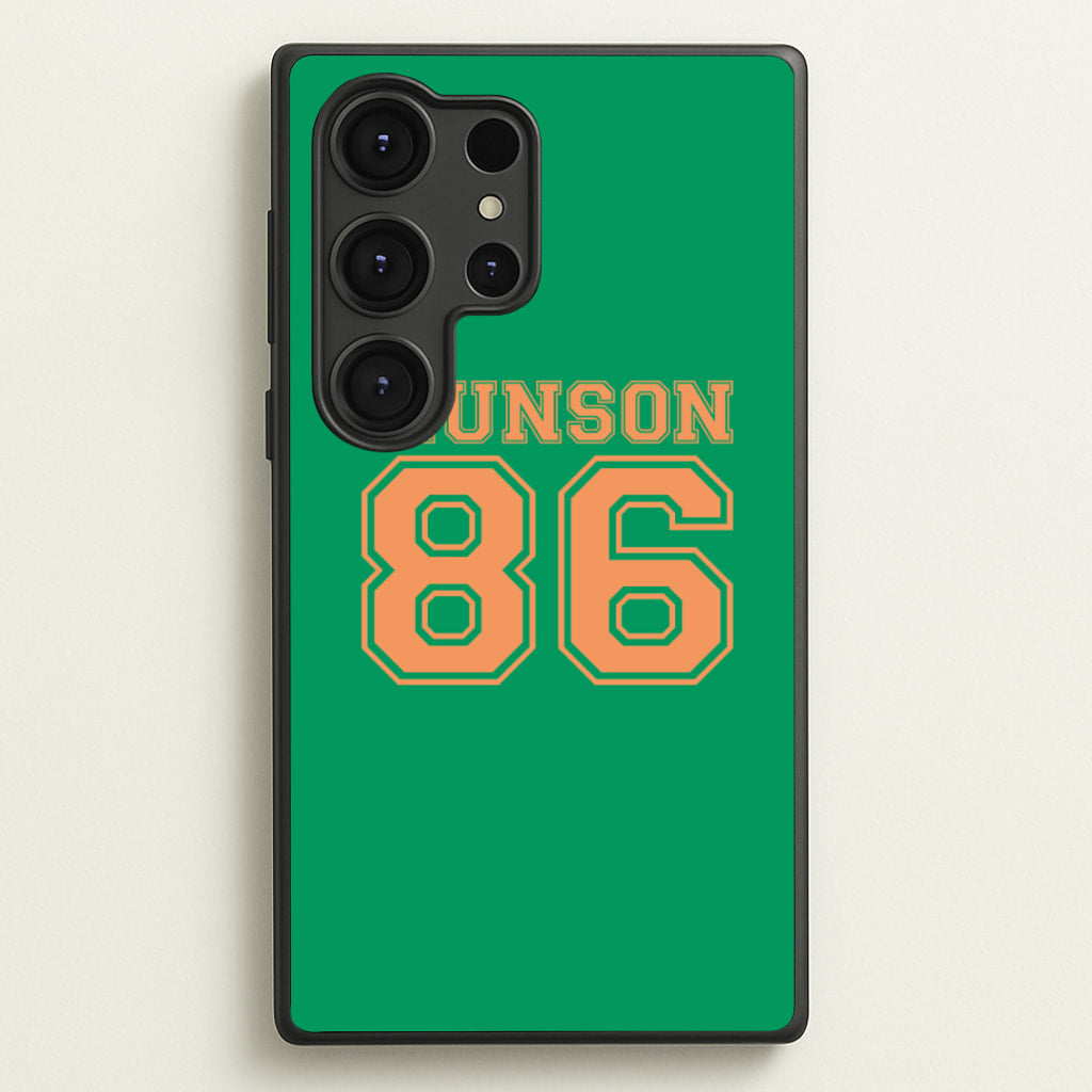 Munson 86 - Green - Stranger Things Phone Case for Galaxy S25 Ultra