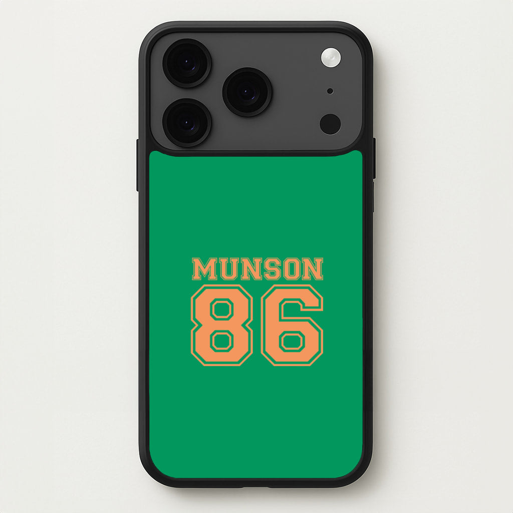 Munson 86 - Green Phone Case for iPhone 17 Pro Max