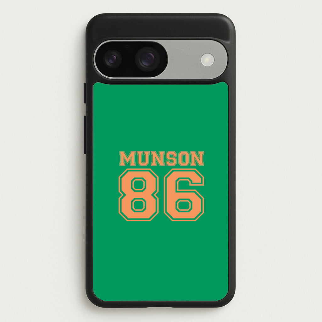 Munson 86 - Green - Stranger Things Phone Case for Google Pixel 9 / 9 Pro