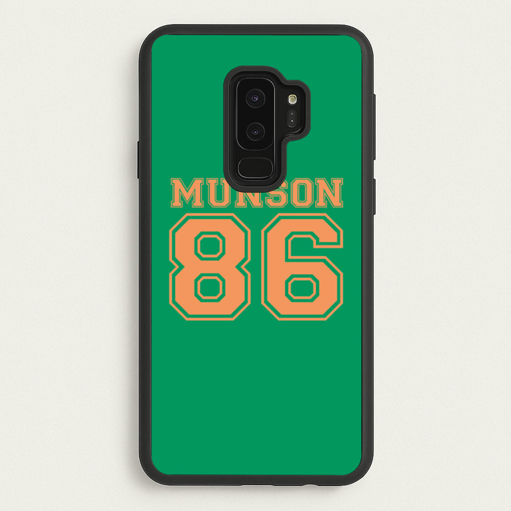 Munson 86 - Green - Stranger Things Phone Case for Galaxy S9 Plus