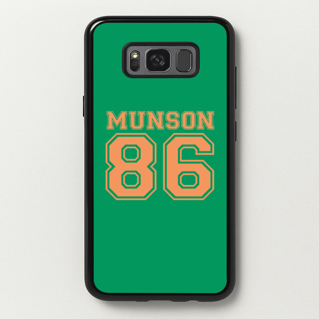 Munson 86 - Green - Stranger Things Phone Case for Galaxy S8