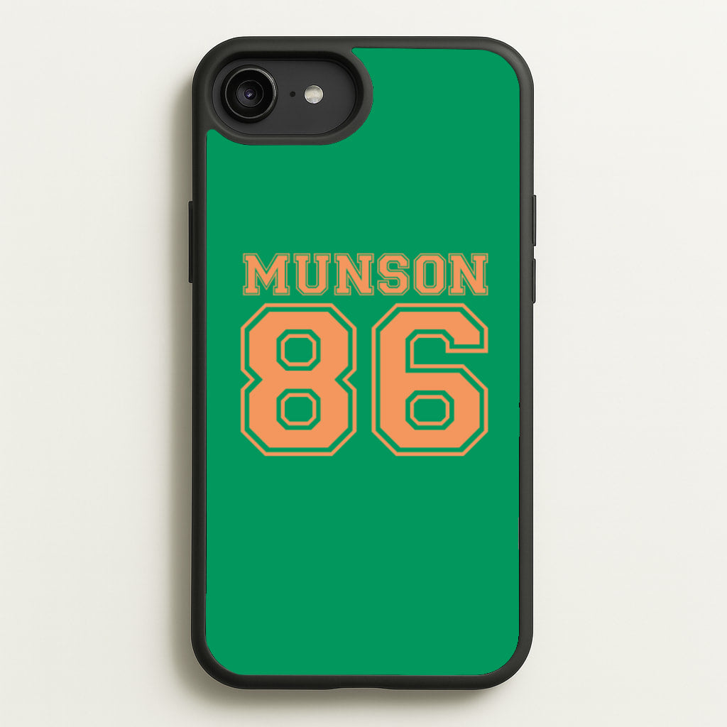 Munson 86 - Green - Stranger Things Phone Case for iPhone 6 Plus / 7 Plus / 8 Plus