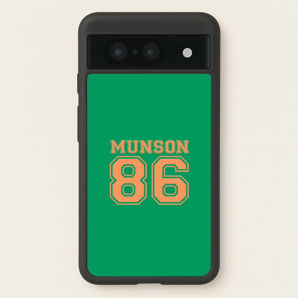 Munson 86 - Green - Stranger Things Phone Case for Google Pixel 8