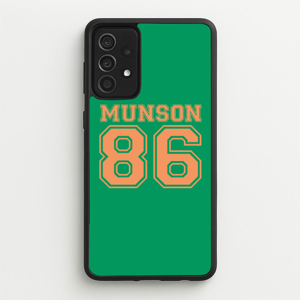 Munson 86 - Green - Stranger Things Phone Case for Galaxy A52 / A52s