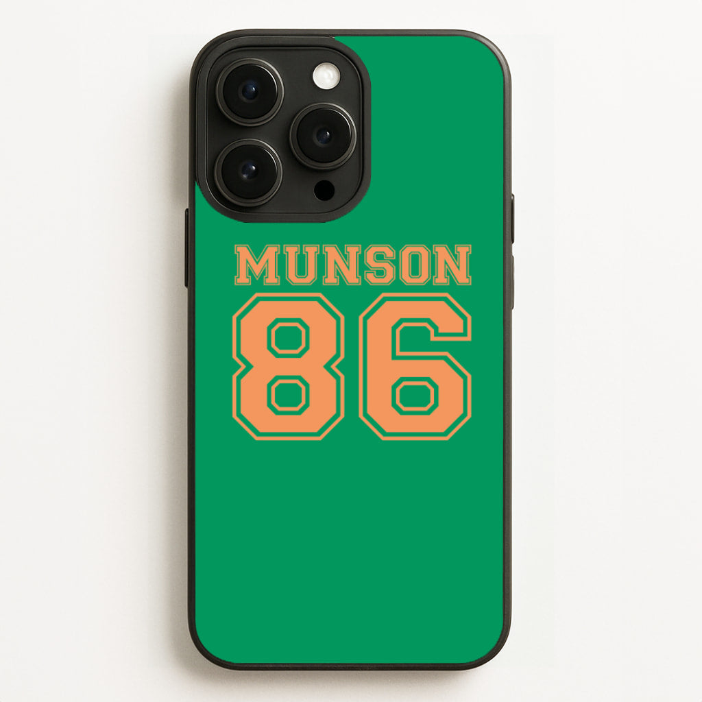Munson 86 - Green - Stranger Things Phone Case for iPhone 12 Pro Max