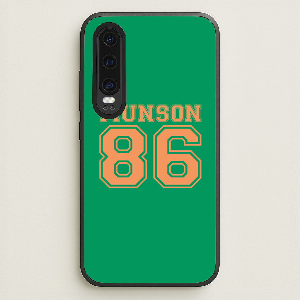 Munson 86 - Green - Stranger Things Phone Case for Huawei P30