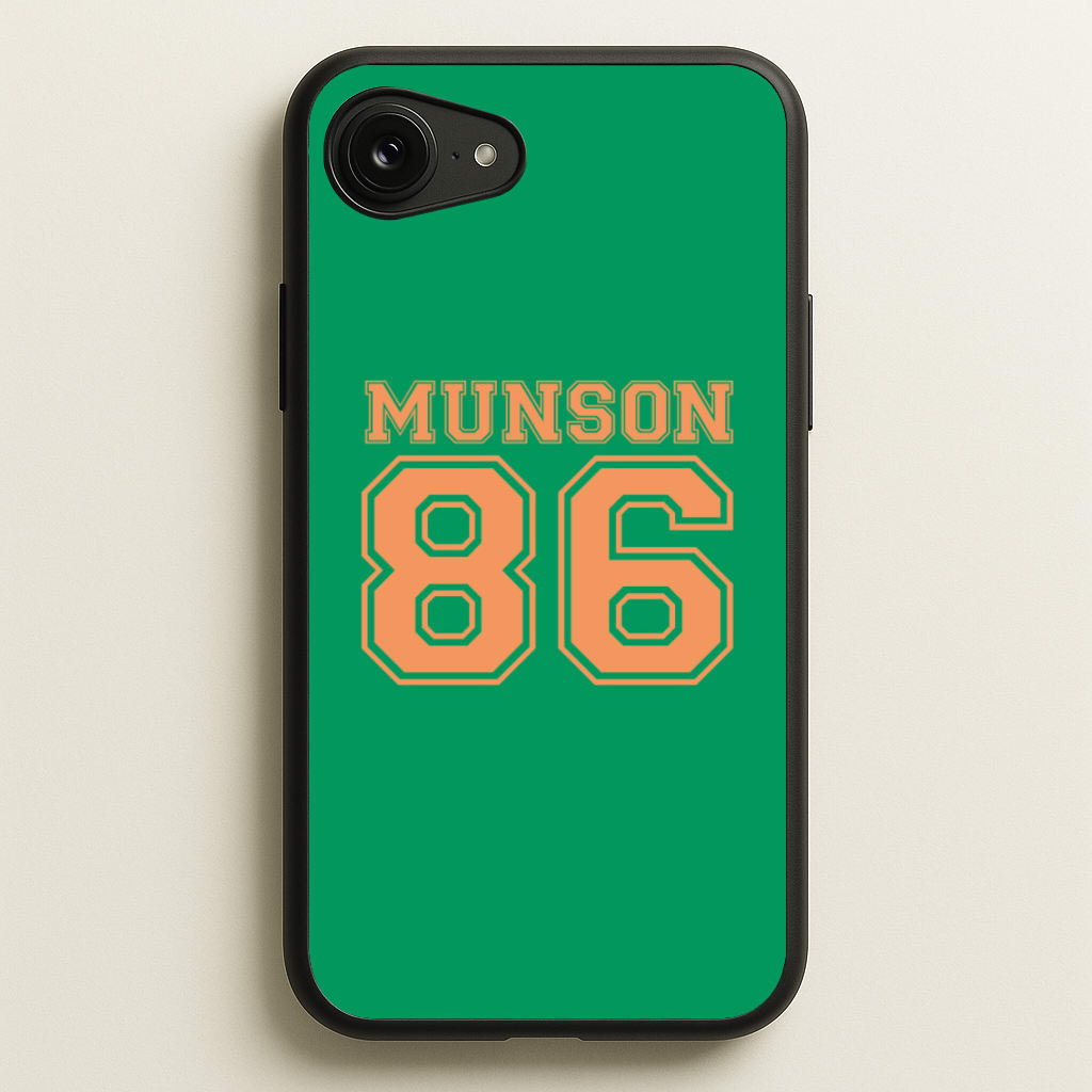 Munson 86 - Green - Stranger Things Phone Case for iPhone 16e