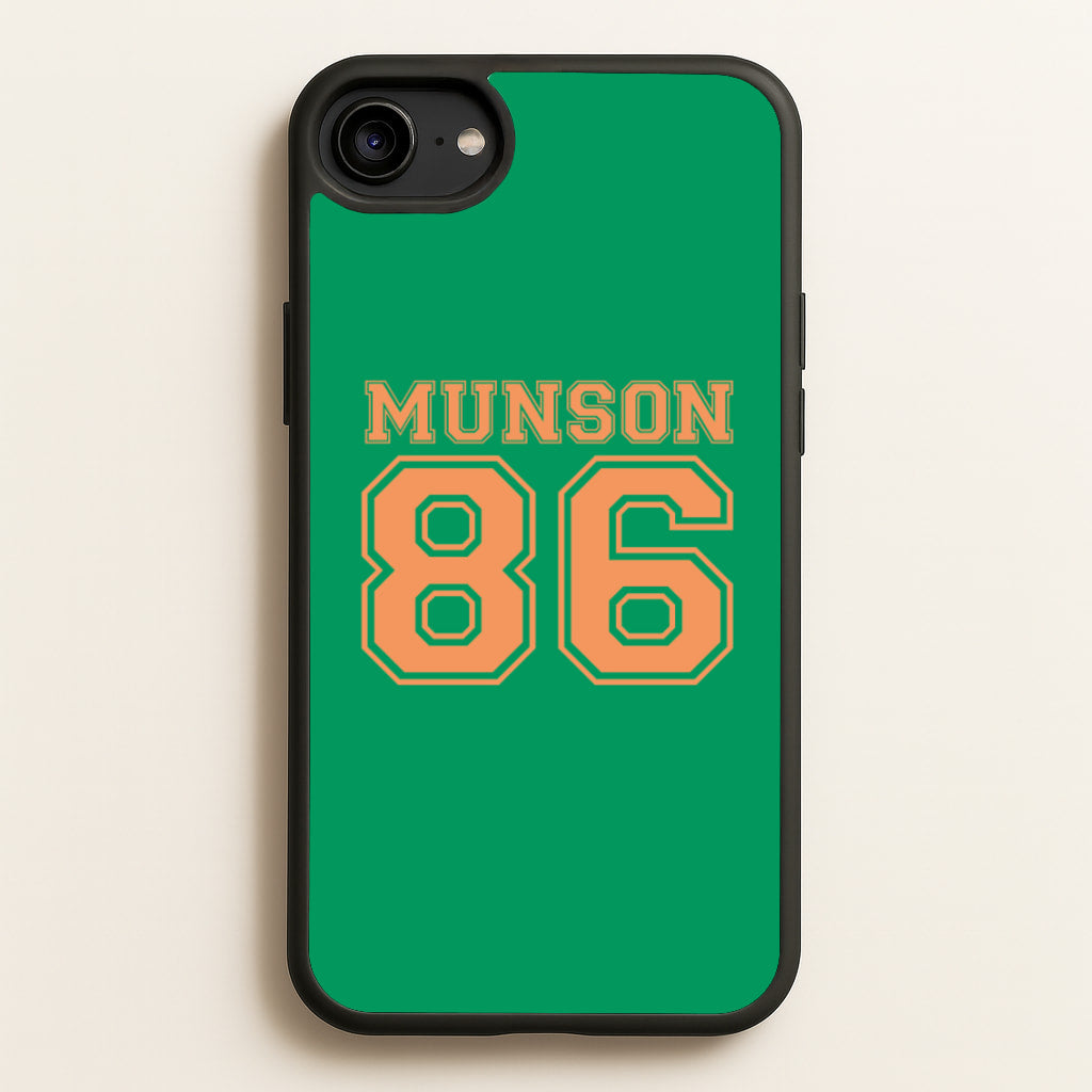 Munson 86 - Green - Stranger Things Phone Case for iPhone 6 / 7 / 8 / SE