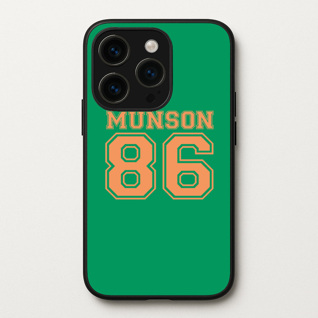 Munson 86 - Green - Stranger Things Phone Case for iPhone 15 Pro Max