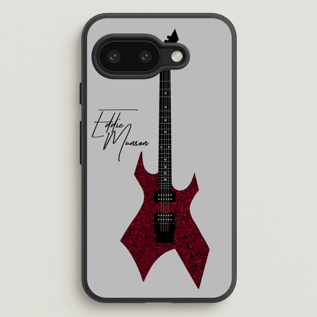 Eddie Munson Guitar - Stranger Things Phone Case for Google Pixel 9a