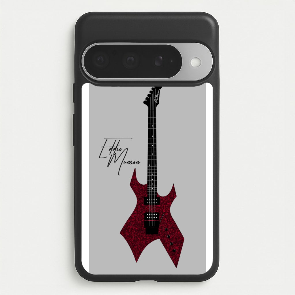 Eddie Munson Guitar Phone Case for Google Pixel 10 Pro XL