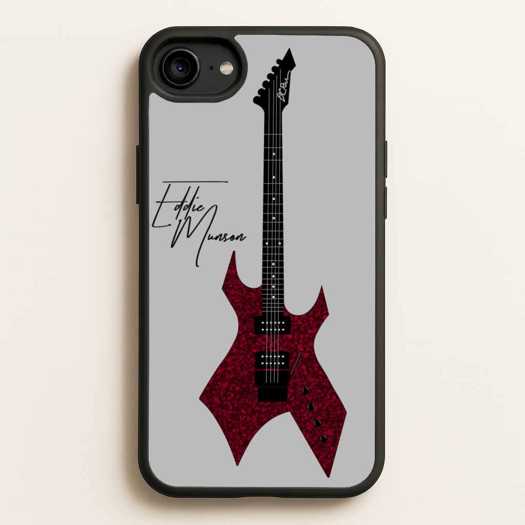 Eddie Munson Guitar - Stranger Things Phone Case for iPhone 6 / 7 / 8 / SE