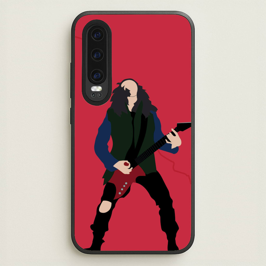 Eddie Munson Playing Guitar - Stranger Things Phone Case for Huawei P30