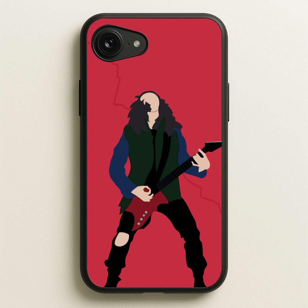 Eddie Munson Playing Guitar - Stranger Things Phone Case for iPhone 16e